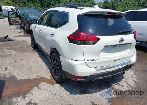 2017 Nissan Rogue Sv из США, поврежденный, VIN 5N1AT2MV0HC817097